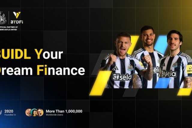 BUIDL, Non un Errore di Battitura - BYDFi Condivide la Storia Dietro il Suo Slogan allo St. James' Park